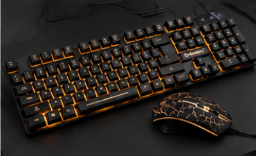 Gaming-Tastatur + Gaming-Maus | Professionelles Gaming-Kit